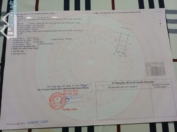 Tổng Hợp Nhà Đất TĐC Hòn Xện Vĩnh Hoà Nha Trang Gần Biển Sổ Riêng - 1