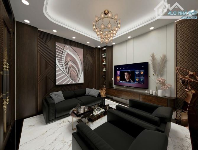 Bán nhà Văn Phú 5T full nội thất , ô tô đỗ gần, vị trí đắc địa - 1