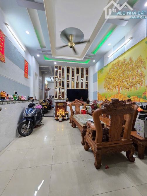 Nhà Hẻm Xe Hơi đường Hương Lộ 2, 65m2 ( 4 x 16.2 ) 4 TẦNG 4 PN, Hẻm thông Ở và Kinh Doanh - 1