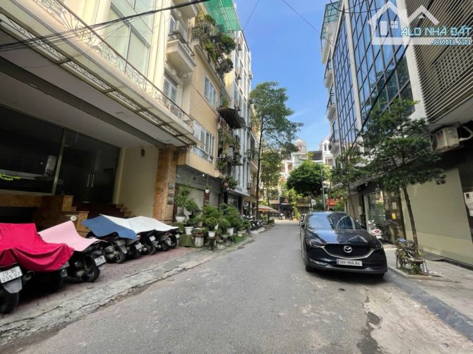 TOÀ VĂN PHÒNG 50 tỷ 100m 9 TẦNG MT 7,4m VỈA HÈ Ô TÔ TRÁNH KINH DOANH TRUNG YÊN CẦU GIẤY - 1