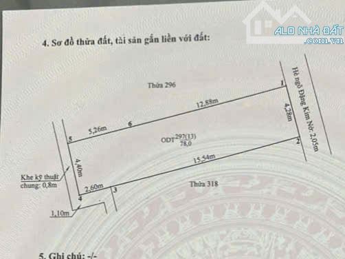 Cần bán lô đất vuông thành sắc cạnh mặt ngõ Đặng Kim Nở - Tân 3HLand - 2