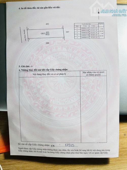 Đất full thổ cư hẻm 19/5 sau lưng BV Vùng - 2