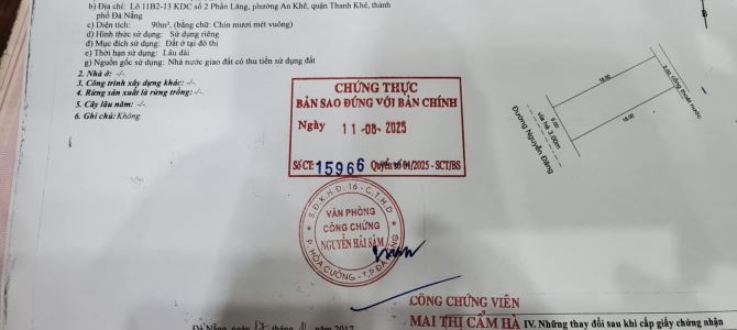 Chính Chủ Bán Nhà Cấp 4 , Mặt Tiền Đường Nguyễn Đăng , Thanh Khê - 2