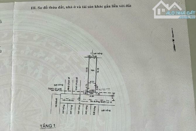 Bán Đất An Lạc, Bình Tân, 84m2, hẻm 6m, không lộ giới, quy hoạch, giá chỉ hơn 4tỷ. - 2