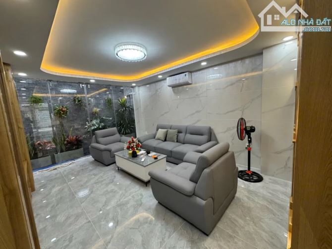 🪅 TRUNG TÂM GÒ VẤP – HXH THÔNG – GẦN MẶT TIỀN – NHÀ MỚI 5 TẦNG FULL NỘI THẤT –  GIÁ 9.95 - 2