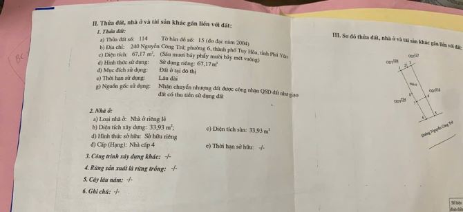 Chuyển Công Tác Cần bán Nhà Mặt Tiền Nguyễn Công Trứ - 3