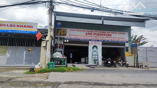 Bán Xưởng 700M2 Thổ cư 80m.  Đường 10m Thạnh xuân Q12 nhỉnh 10 tỷ - 3