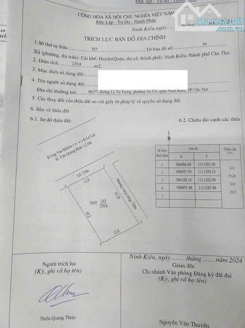 BÁN NỀN MẶT TIỀN TRẦN QUANG KHẢI, CÁI KHẾ, NINH KIỀU - 3