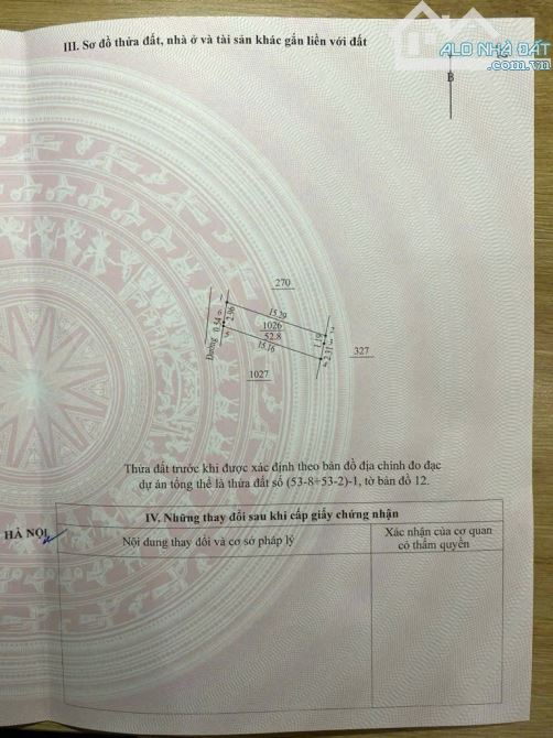 52m2 ĐẤT KIM CHUNG, Ô TÔ ĐỖ CỬA, MẶT NGÕ THÔNG RA KHU ĐÔ THỊ HINODE. - 3