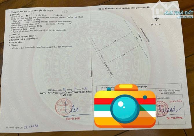 Bán 2 lô liền kề đất mặt tiền Hoàng Minh Thảo Gần bên cạnh Đại Học Duy Tân - 3