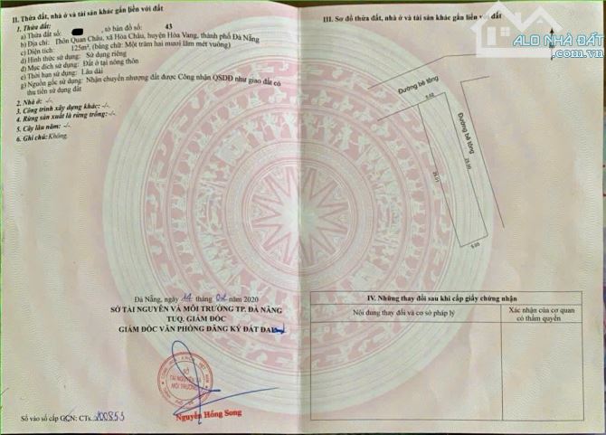 🌈BÁN LÔ ĐẤT 2 MT QUAN  CHÂU HOÀ CHÂU SIÊU ĐẸP GIÁ CHỈ 2,6TỶ  💥Cực hiếm lo đất 2 mặt - 3