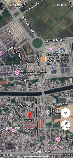 Bán đất 2 mặt tiền view kênh an đông villa huế - 3