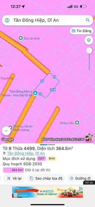 BÁN NHÀ TRỌ GÂN NGÃ, TƯ CHIÊU LIÊU, THU NHẬP 30TR/TH, GIÁ 7.9 TỈ, DT 368M2 CÓ 250TC - 3