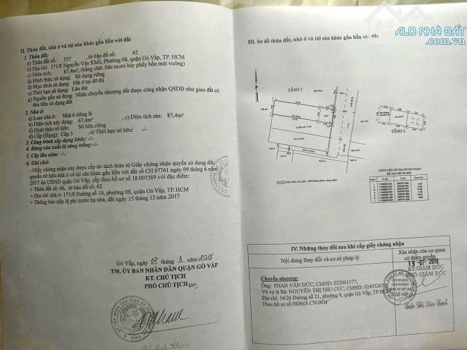 BÁN ĐẤT - CẠNH CÔNG VIÊN LÀNG HOA LÊ VĂN THỌ - HXH 6M THẲNG 1 TRỤC - 3