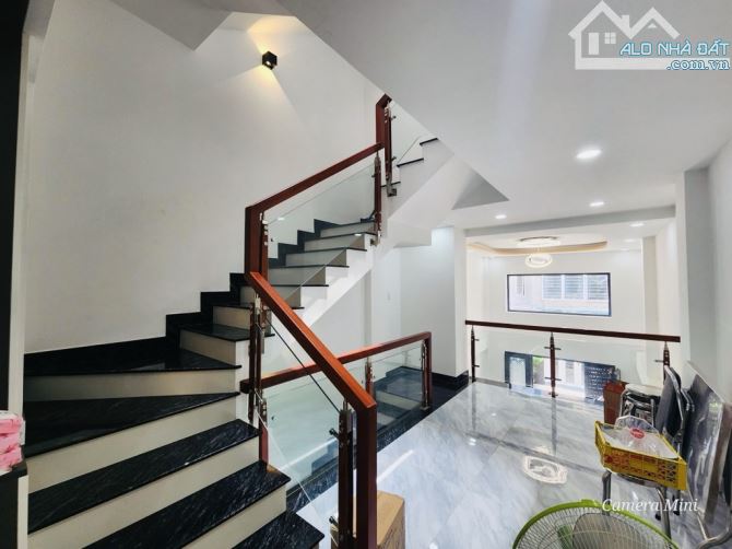Nhà đẹp 2 mặt tiền  ở liền - 1 trệt 3 lầu HXH 6m - gần Mặt tiền - ngã 7 - ngã 6... - 4
