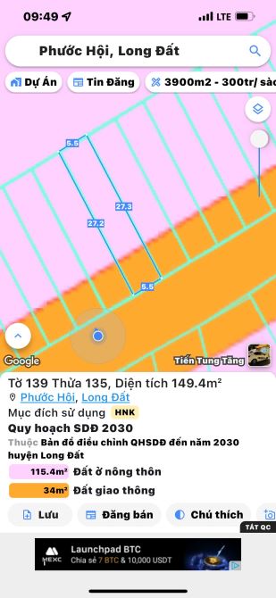 2 Lô liền kề ngay chợ Lộc An. Cách bãi tắm 1km - 4