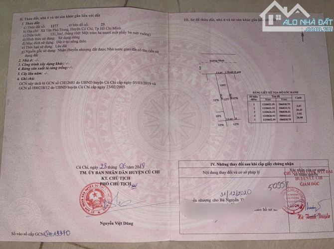 Cần bán lô đất 131m2 giá 700 triệu đường Hồ Văn Tắng, xã Tân Phú Trung, Củ Chi - 4