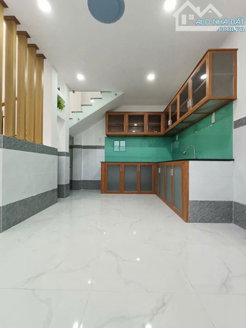 Nhà đẹp mới diện tích khủng 5mx13m 1 trệt 1 đúc lửng đường 4m thới tam thôn 16 hm - 4