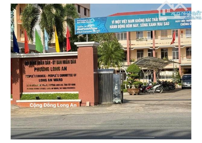 CHÍNH CHỦ CẦN BÁN ĐẤT NGAY TRUNG TÂM TP. TÂN AN LONG AN – 90M² – SHR – GIÁ CHỈ 1 TỶ 4 - 4