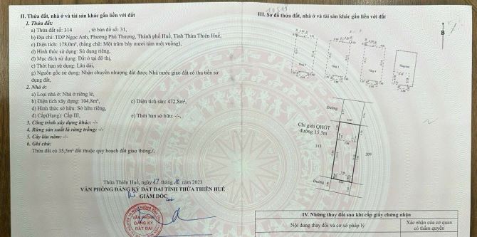 BÁN TOÀ NHÀ 5 TẦNG MẶT TIỀN ĐƯỜNG NGUYỄN ĐÌNH BẢY, TDP NGỌC ANH, PHƯỜNG PHÚ THƯỢNG, TP HUẾ - 4