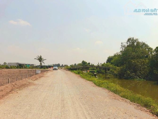 Chỉ 650tr sở hữu 1000m2 đất vườn 15x 66m, View Kênh cực đẹp - 4