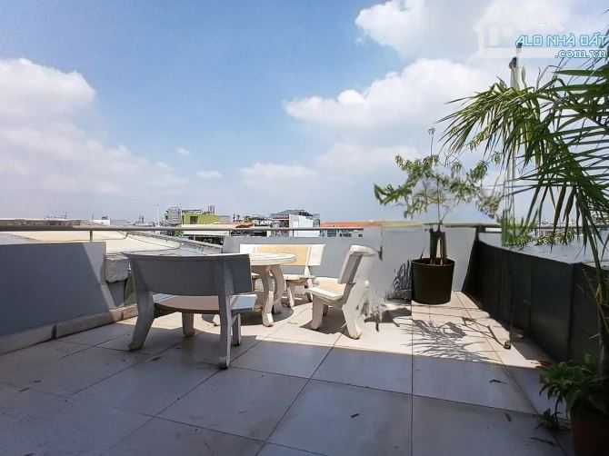 BÁN NHÀ  HẺM  8M BÙI QUANG LÀ,5 TẦNG,120M2,DÒNG TIỀN 37TR/T. GIÁ 14 TỶ - 5