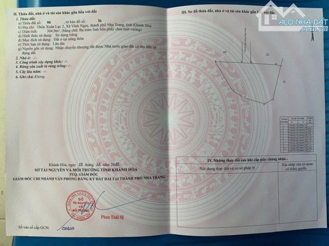 Cần bán đất full thổ cư Vĩnh Ngọc thích hợp xây villa , ( Cfe Ngọc Bích đi vào ) giá tốt - 5