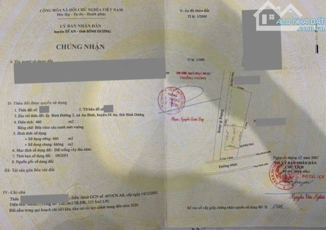 Đất mặt tiền kinh doanh gần chợ Việt Lập, phường An Bình, TP Dĩ An - 5