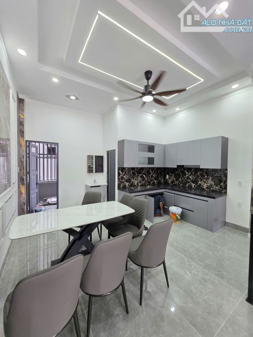 Bán nhà mới 1T2L 4.5x15m, đường N2 KDC Lê Phong Thuận Giao gần chợ 185, full nội thất - 7
