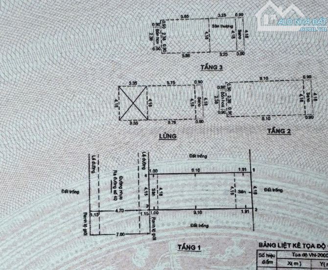 Bán nhà mới xây 3 tầng ĐƯỜNG 40 Hiệp Bình Chánh Tp Thủ Đức có vỉa hè Đường 7M - 8