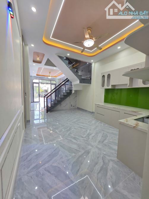 Bán nhà mới 1T2L 4x26m hoàn công, hẻm Bùi Hữu Nghĩa p.Tân Hạnh, tặng nội thất - 9