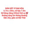 BÁN ĐẤT TAM HÒA SỔ HỒNG RIÊNG 235m2 THỔ CƯ ĐƯỜNG RỘNG 5m THÔNG GẦN GIÁO XỨ BÙI THÁI (D081)