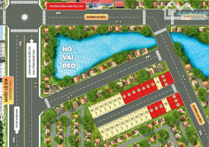 Bán đất Hoà lạc giá rẻ nhất thị trường  Nguồn F0 đối diện ĐHQG vị trí đẹp - 2