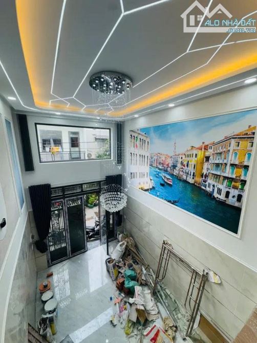 BÁN NHÀ MỚI 5 TẦNG  GÒ XOÀI – HXH TẬN NHÀ – BÌNH TÂN- 4 x 14m (56m²)- CHỈ 7.3 TỶ TL