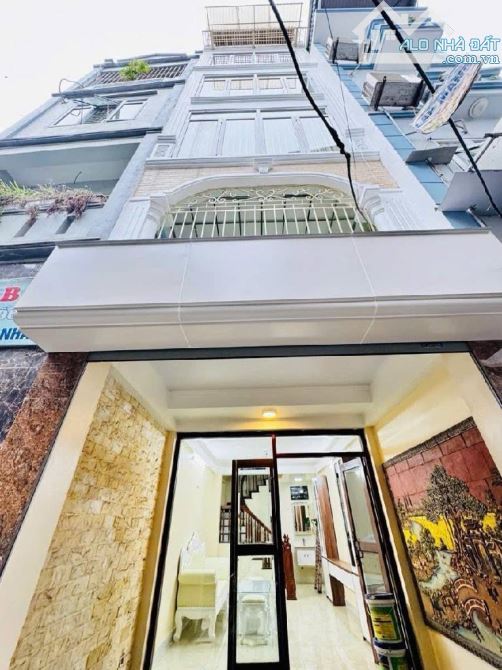 NHÀ ĐẸP LĨNH NAM - HOÀNG MAI - 5  TẦNG 40m2 - NGÕ THÔNG Ô TÔ - KHU DÂN TRÍ - 7 TỶ
