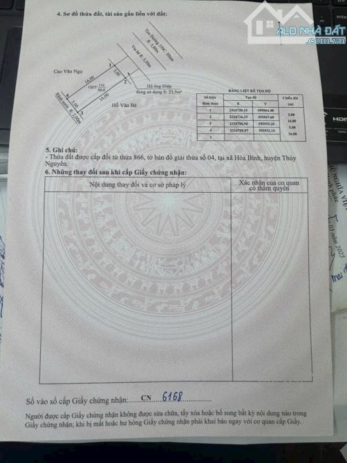 Cần bán nhanh lô đất siêu đẹp tại mặt đường 359C