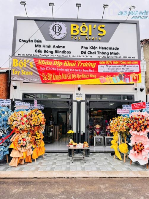 BÁN NHÀ MẶT TIỀN ĐƯỜNG TRẦN NGỌC QUẾ, XUÂN KHÁNH, NINH KIỀU