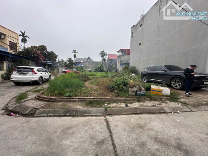 🏠 Siêu ngon,  Lô áp góc khu phân lô Đống Hương, Quán Toan – Đường 6m – Hồng Bàng chỉ