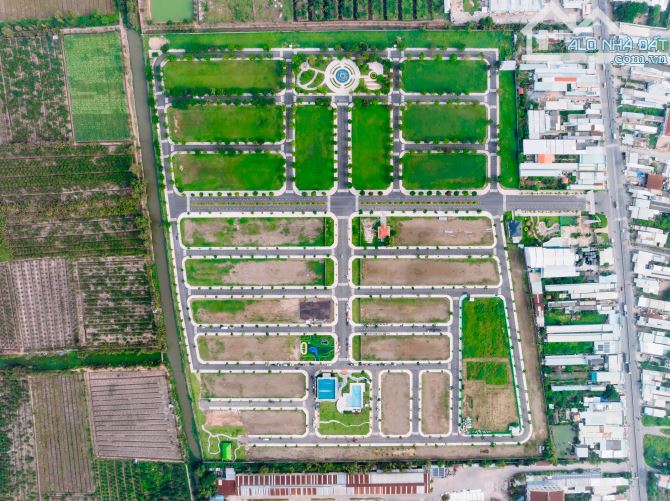 Đất nền trung tâm Bến Lức – Sổ đỏ riêng từng nền