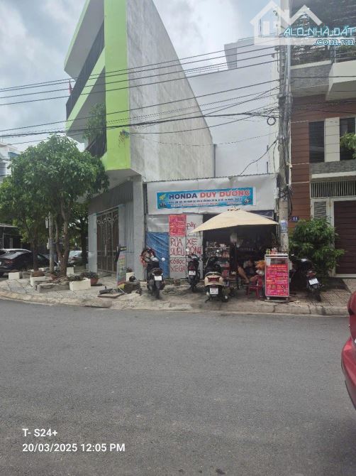 Bán đất đối diện chung cư Hoàng Quân mặt tiền Trịnh Hoài Đức- Vĩnh Hoà. Dt 100m ngag 5m