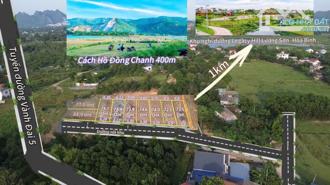Quỹ đất nền Mới S= 72m - 74m2 full thổ cư sát KCN Nhuận Trạch, khu nghỉ dưỡng. Pháp lý rõ