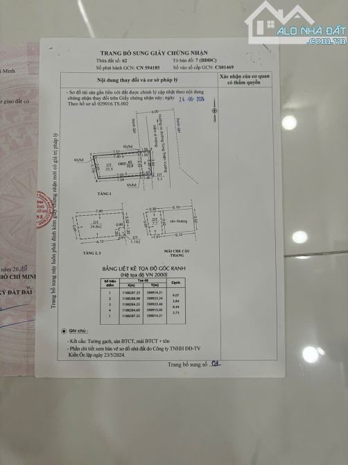 Bán nhà hẻm Tùng Thiện Vương Phường 12 Quận 8. Nhà hẻm ba gác thông thoáng