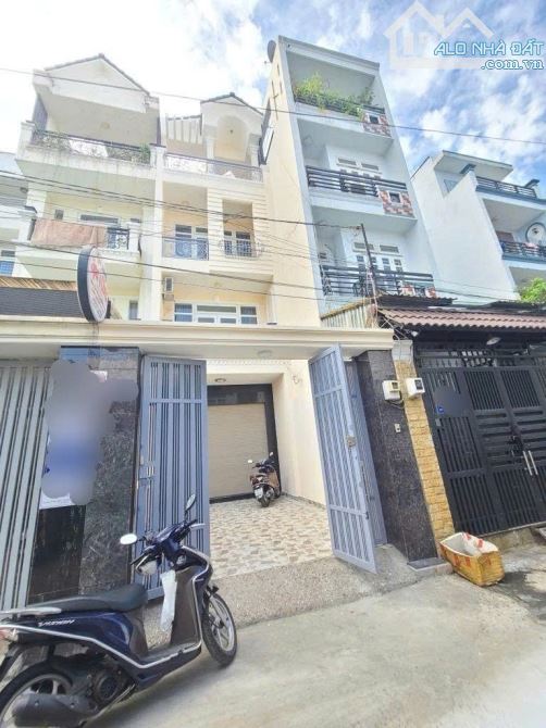 TRƯỜNG CHINH, Q12 - NHÀ MỚI Ở NGAY-  4 TẦNG 83M2 - 4x24 - XH NGỦ NHÀ 4PN- 5WC- 9 TỶ