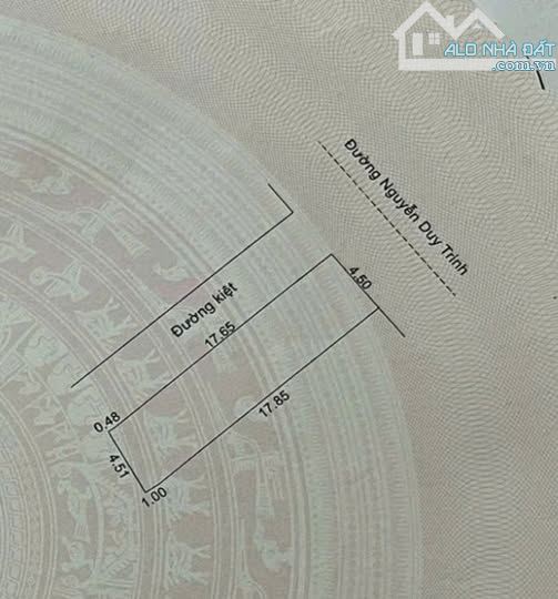 Cần chuyển nhượng lô hai mặt tiền đường Nguyễn Duy Trinh, gần trường cấp 1 và cấp 2.