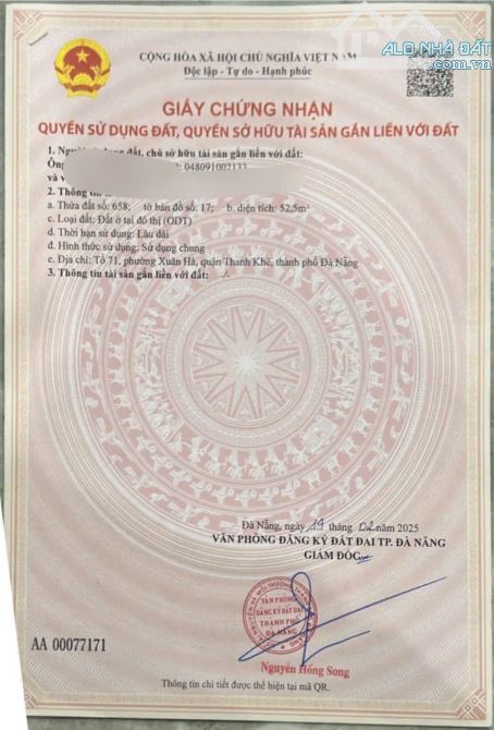 📌📌📌LÀM VIỆC TRỰC TIẾP GIÁ TỐT !!!bán đất kiệt 718/ Trần Cao Vân
