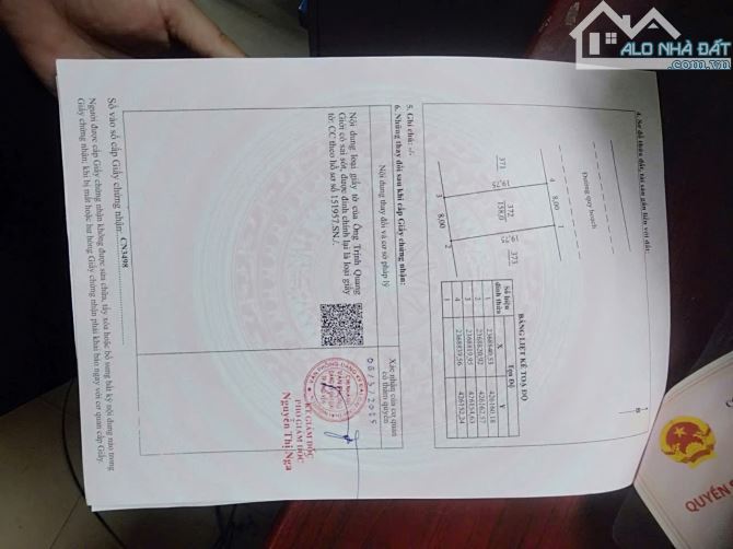 BÁN NHANH 158m ĐẤT XÃ THÀNH CÔNG, THÁI NGUYÊN BÁM VD5