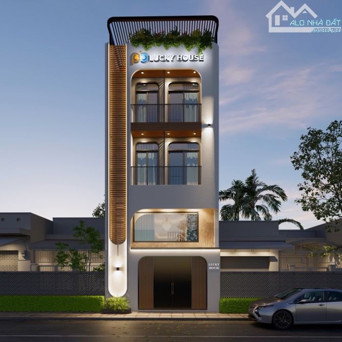 CHDV 5 tầng CÓ THANG MÁY Đường SỐ 27 Phường 6 Q. GV dt 110m2 Hẻm Ôtô DÒNG TIỀN 86TR/TH