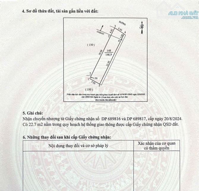 BÁN LÔ ĐẤT MẶT ĐƯỜNG CAO XUÂN HUY KÉO DÀI –GẦN CHỢ VINH