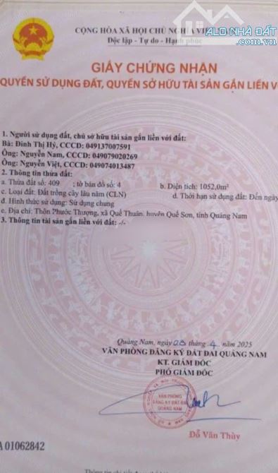 📌📌📌LÀM VIỆC TRỰC TIẾP GIÁ TỐT !!!Bán đất trồng cây lâu năm quế sơn quảng nam