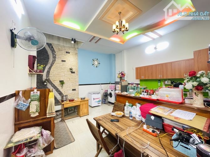 Ngang 5m Vuông A4 Cực Đẹp - Công Nhận Đủ 90m2 - 3 Tầng Kiên Cố - Kế Nguyễn Thị Thập